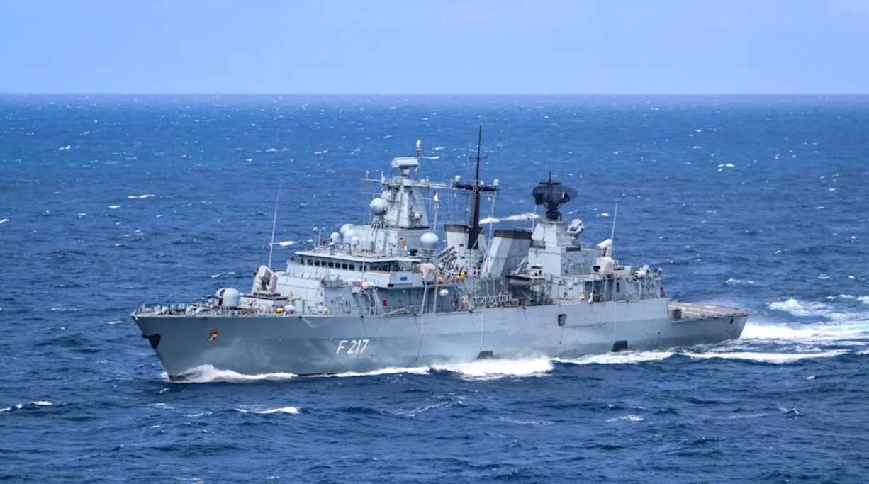 Российский эсминец преследовал немецкий фрегат до Балтийского моря